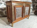 Kast op een standaard - Hout, Tin, Verguld messing - En, Antiek en Kunst
