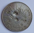 Mexico. 8 Reales 1878 Ceca de Guadalajara Resellado  (Zonder