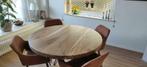 eiken boomstam tafel eikenhouten eettafel boom stam tafel, Robuuste industriële landelijk design unieke boomstamtafel, 50 tot 100 cm