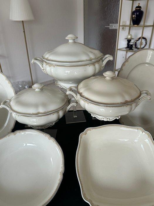 Hutschenreuther - US-Zone um 1950 - Eetservies voor 12 (45), Antiek en Kunst, Antiek | Meubels | Tafels