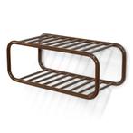 Spinder Design Retro schoenenrek - chocolate brown, Huis en Inrichting, Kasten | Schoenenkasten, Verzenden, Nieuw