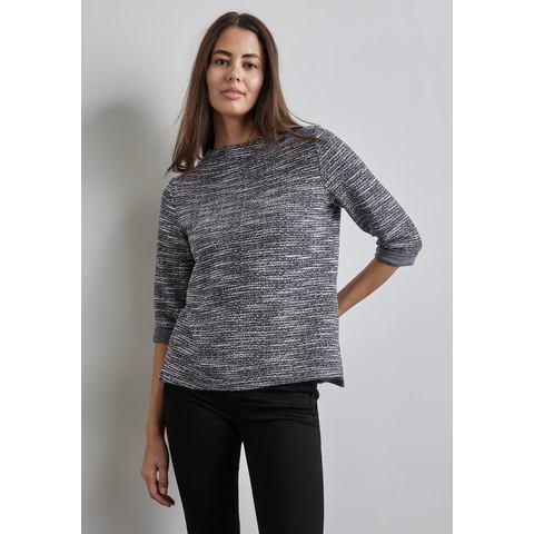 STREET ONE Shirt met 3/4 mouwen met bouclé structuur, Kleding | Dames, T-shirts, Nieuw, Verzenden
