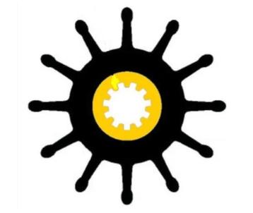 Impeller Neoprene Ancor beschikbaar voor biedingen