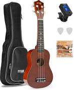 Ukelele set - MAX UKEY - 21 inch Ukulele van hout - Kindergi, Verzenden, Nieuw