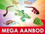 Reptielen knuffels -Mega aanbod pluche reptielen knuffels, Ophalen of Verzenden, Nieuw, Overige typen