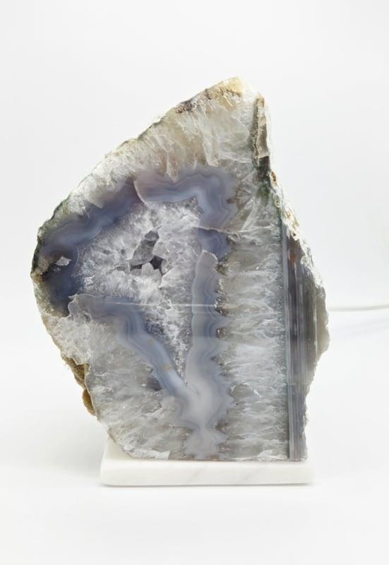 Agaat Lamp (zie filmpje), Huis en Inrichting, Lampen | Overige, Ophalen of Verzenden