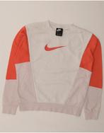 NIKE Womens Sweatshirt Jumper UK 6 XS Beige Colourblock, Kleding | Dames, Verzenden, Nieuw