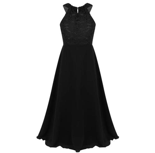 Galajurk Thirzah - zwart - maat 116/122, Kinderen en Baby's, Kinderkleding | Maat 116, Meisje, Nieuw, Jurk of Rok, Ophalen of Verzenden