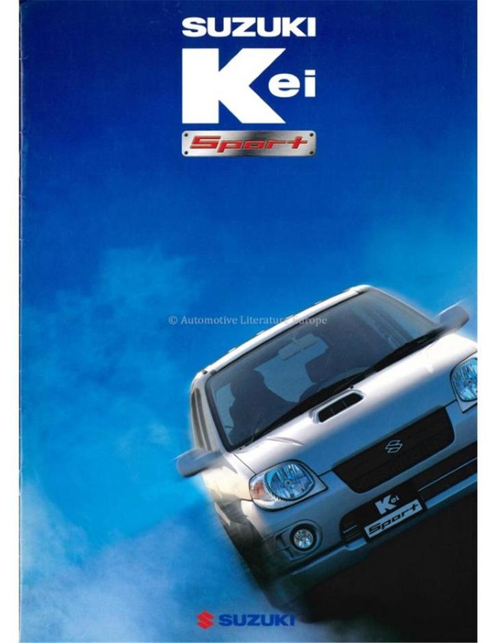 2002 SUZUKI KEI BROCHURE JAPANS, Boeken, Auto's | Folders en Tijdschriften