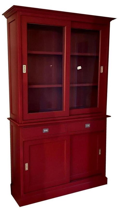 Buffetkast rood Jubbega 120cm, Huis en Inrichting, Kasten | Buffetkasten, Ophalen of Verzenden