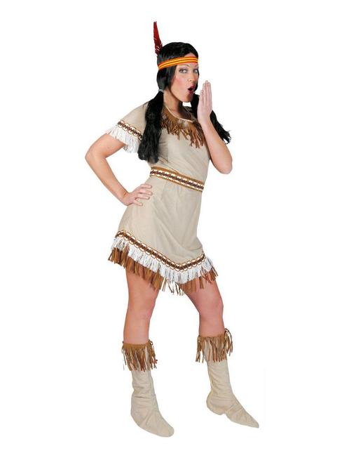 Indianen Jurk Wapi, Kleding | Dames, Carnavalskleding en Feestkleding, Nieuw, Ophalen of Verzenden