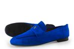 Gabor Loafers in maat 40 Blauw, Overige typen, Gabor, Zo goed als nieuw, Verzenden