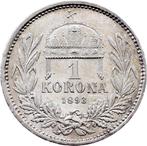 Hongarije. Franz Joseph I. 1 Corona 1893 - Kremnica, Postzegels en Munten, Munten | Europa | Niet-Euromunten