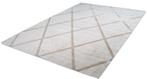 Kayoom Luxury Vloerkleed 80 x 150 cm Taupe, Ophalen of Verzenden, Nieuw