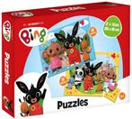 Bing Puzzel (2 x 12 stukjes) | Bambolino Toys - Puzzels, Kinderen en Baby's, Speelgoed | Kinderpuzzels, Nieuw, Verzenden