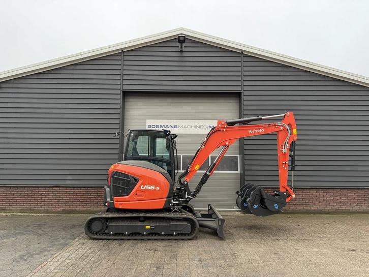 Kubota U56-5 minigraver NIEUW incl CW10 + 3 bakken, Zakelijke goederen, Machines en Bouw | Kranen en Graafmachines, Graafmachine