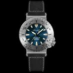 Ublast® - Globetrotter - Limited Edition - UBGT46BU/BK -, Sieraden, Tassen en Uiterlijk, Horloges | Heren, Nieuw