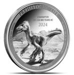Congo. 20 Francs 2024 – Prehistoric: Utahraptor – 1 oz, Postzegels en Munten, Munten | Europa | Niet-Euromunten