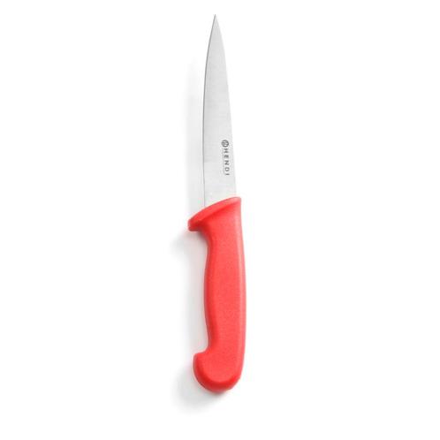Fileermes | RVS | Rood (Rauw Vlees) | HACCP | Lengte 300mm, Zakelijke goederen, Horeca | Keukenapparatuur, Nieuw in verpakking