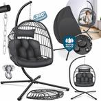 Egg Hangstoel - Binnen en buiten - Tot 150kg - Antraciet - K, Verzenden, Nieuw