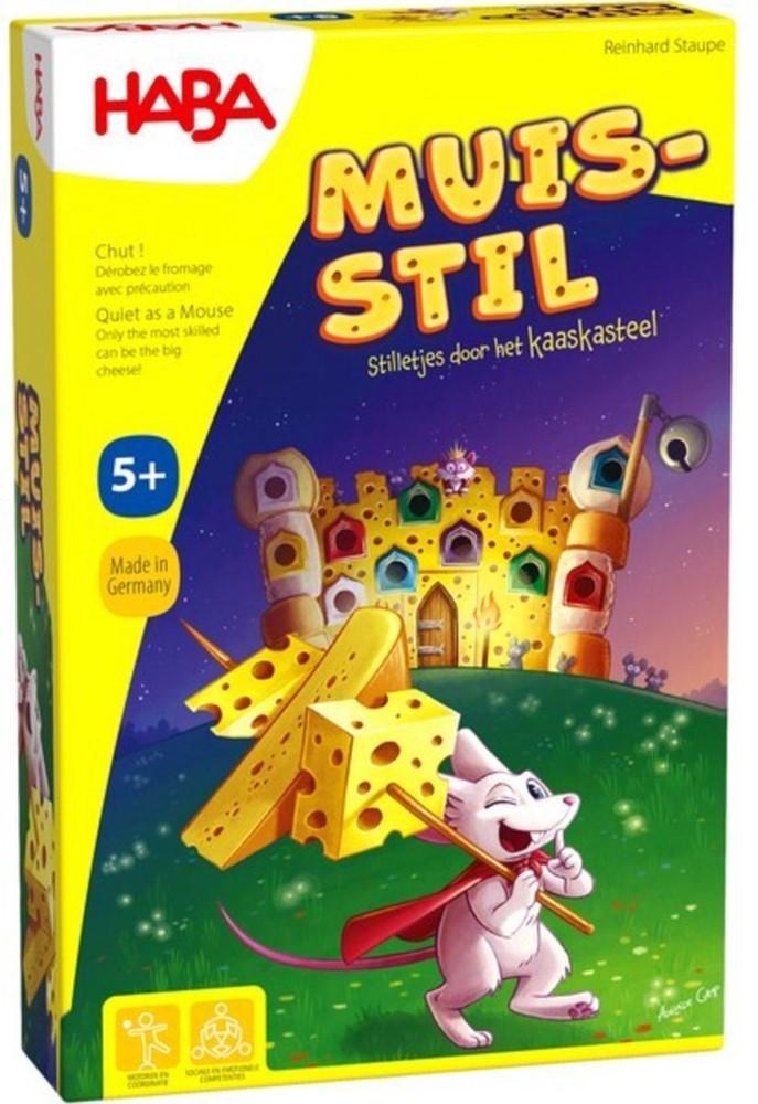 Muisstil - Spel | Haba - Kinderspellen, Hobby en Vrije tijd, Gezelschapsspellen | Bordspellen, Nieuw, Verzenden