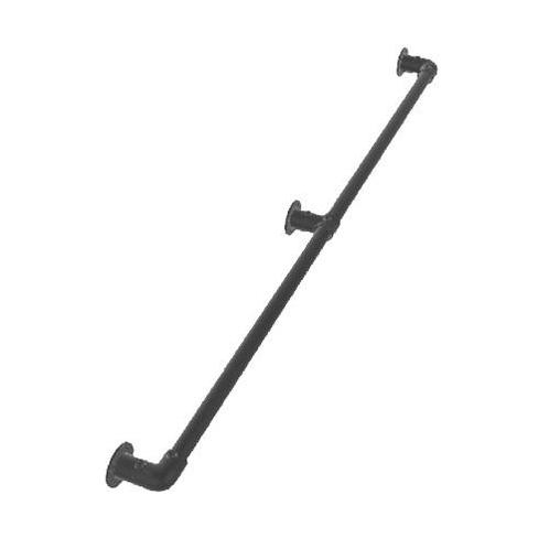 Steigerbuis Trapleuning Narva | Zwart 42.4 mm | Wand | DIY |, Doe-het-zelf en Verbouw, Ladders en Trappen, Ophalen of Verzenden