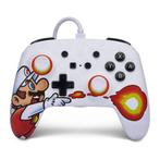 Nintendo Switch Controller Mario Fireball Edition - PowerA, Ophalen of Verzenden, Zo goed als nieuw
