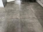 Vloertegels beton grijs 60x60 cm keramisch! 11,98 pm2
