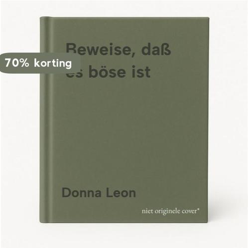 Beweise, daß es böse ist 9783257064742 Donna Leon, Boeken, Taal | Duits, Zo goed als nieuw, Verzenden