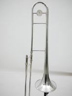 Gebruikte Trombone Courtois Model Gaudet, verzilverd, Ophalen of Verzenden, Gebruikt
