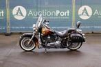 Veiling: Motor Harley-Davidson Softail Deluxe Benzine 2013, Motoren, Chopper