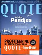 Pakket Quote + MensHealth - 09 2024, Boeken, Tijdschriften en Kranten, Verzenden, Nieuw, Lichaam en Geest