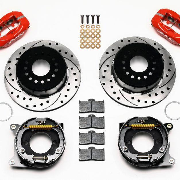 Wilwood Forged Dynalite P/S P-B Kit Drilled-Red 2005-2014, Auto-onderdelen, Remmen en Aandrijving, Ophalen of Verzenden