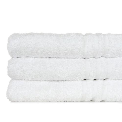 Badlaken Wit 70x140cm  500 gr/m2 - Treb Bed & Bath, Huis en Inrichting, Badkamer | Badtextiel en Accessoires, Handdoek, Overige kleuren