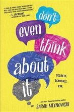 Dont Even Think about It 9780385737395 Sarah Mlynowski, Boeken, Verzenden, Gelezen, Sarah Mlynowski