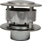 Trekkap RVS 150 mm, Huis en Inrichting, Ophalen, Nieuw