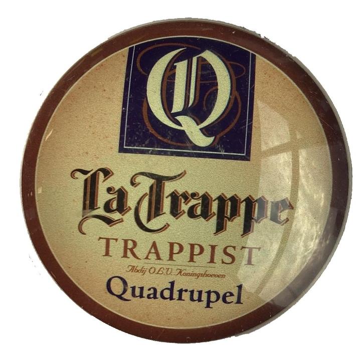 Occasion - Ronde taplens La Trappe trappist Quadrupel bol 69, Zakelijke goederen, Horeca | Overige, Ophalen of Verzenden