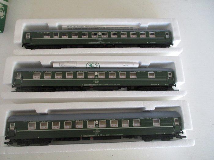 Sachsenmodelle H0 - 14328/3 - Modeltrein personenwagen (3) -, Hobby en Vrije tijd, Modeltreinen | H0
