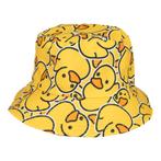 Bucket Hat Hoedje – Badeendjes Print - Omkeerbaar – One Size, Kleding | Dames, Nieuw