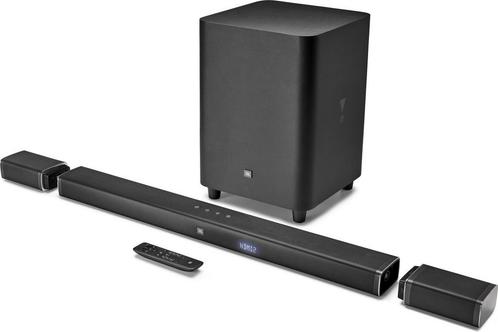 JBL Bar 5.1 - Soundbar met draadloze subwoofer en afneembare, Audio, Tv en Foto, Home Cinema-sets, Verzenden