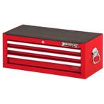 Gereedschapskist rood 3 laden met quicklock, Doe-het-zelf en Verbouw, Gereedschap | Handgereedschap, Ophalen of Verzenden, Nieuw