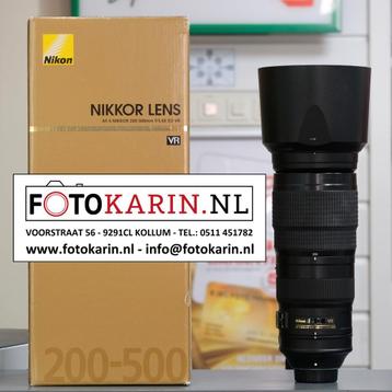 Nikon AF-S 200-500mm f5.6 VR | occasion | Foto Karin Kollum beschikbaar voor biedingen