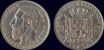 50 centimes Belgium Leopold Ii 50 centiems 1886vl-fdc zilver, Postzegels en Munten, Verzenden