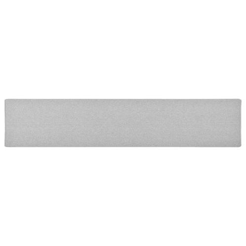 vidaXL Tapijtloper 50x250 cm lichtgrijs, Huis en Inrichting, Stoffering | Tapijten en Kleden, Grijs, Nieuw, Verzenden
