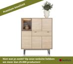 XOOON Helsinki highboard + LED 5 deuren, 1 lade materiaal, Huis en Inrichting, Kasten | Dressoirs, Ophalen of Verzenden, Nieuw