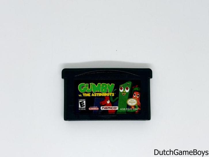 Gameboy Advance / GBA - Gumby Vs. The Astrobots - USA, Spelcomputers en Games, Games | Nintendo Game Boy, Gebruikt, Verzenden