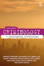 Criminology 9781138566262 Eamon Carrabine, Boeken, Verzenden, Gelezen, Eamon Carrabine