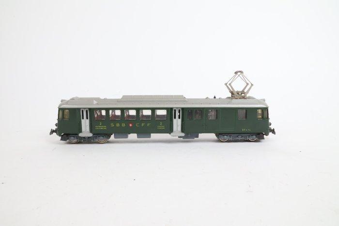 HAG H0 - Treinset (6) - Bfe 4/4 motorwagen + 5 rijtuigen -, Hobby en Vrije tijd, Modeltreinen | H0