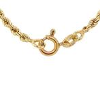 Gouden koord collier 14 krt, Sieraden, Tassen en Uiterlijk, Kettingen, Ophalen of Verzenden, Nieuw