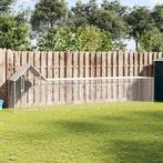 vidaXL Kippenren 5x1x1,5 m gegalvaniseerd staal, Verzenden, Nieuw